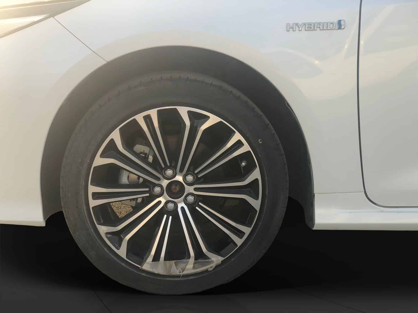 corolla hybrid interior