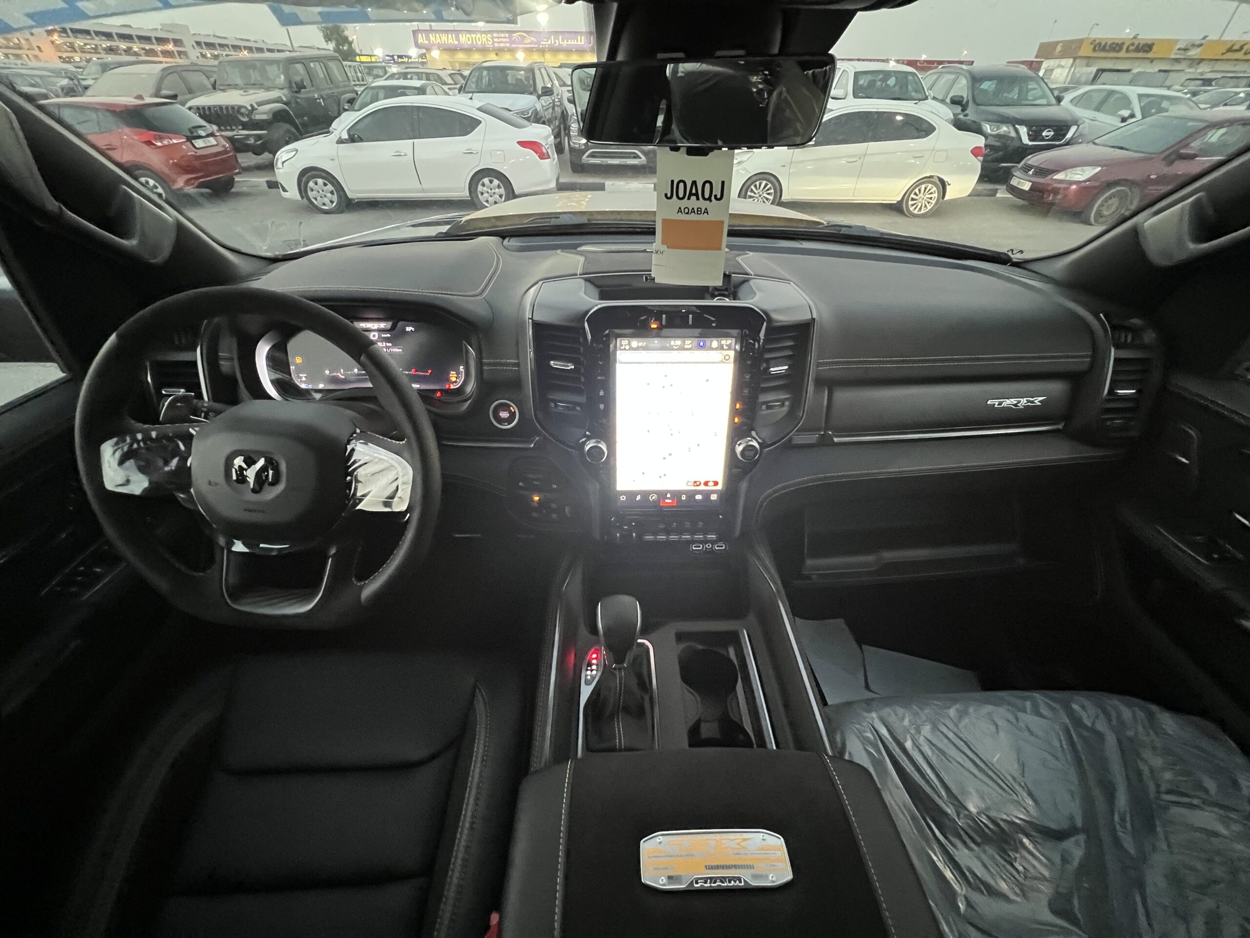 ram trx interior