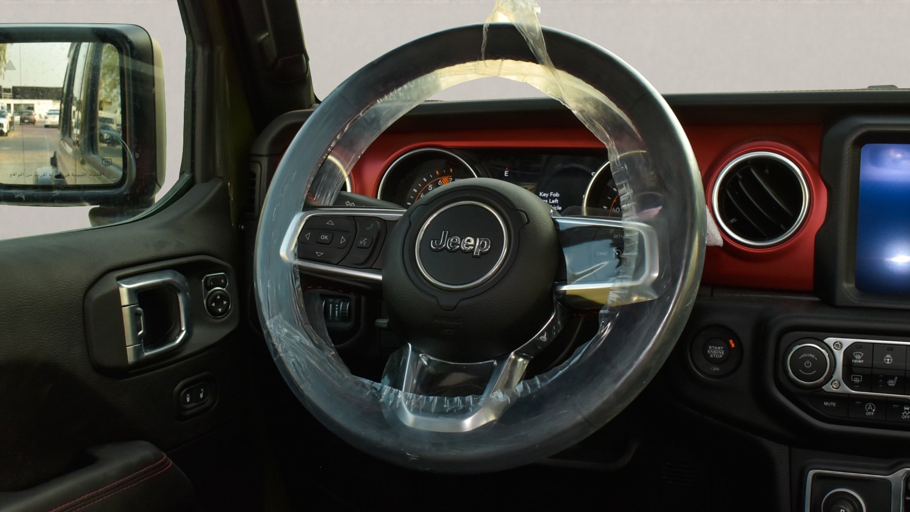 Jeep Wrangler interior
