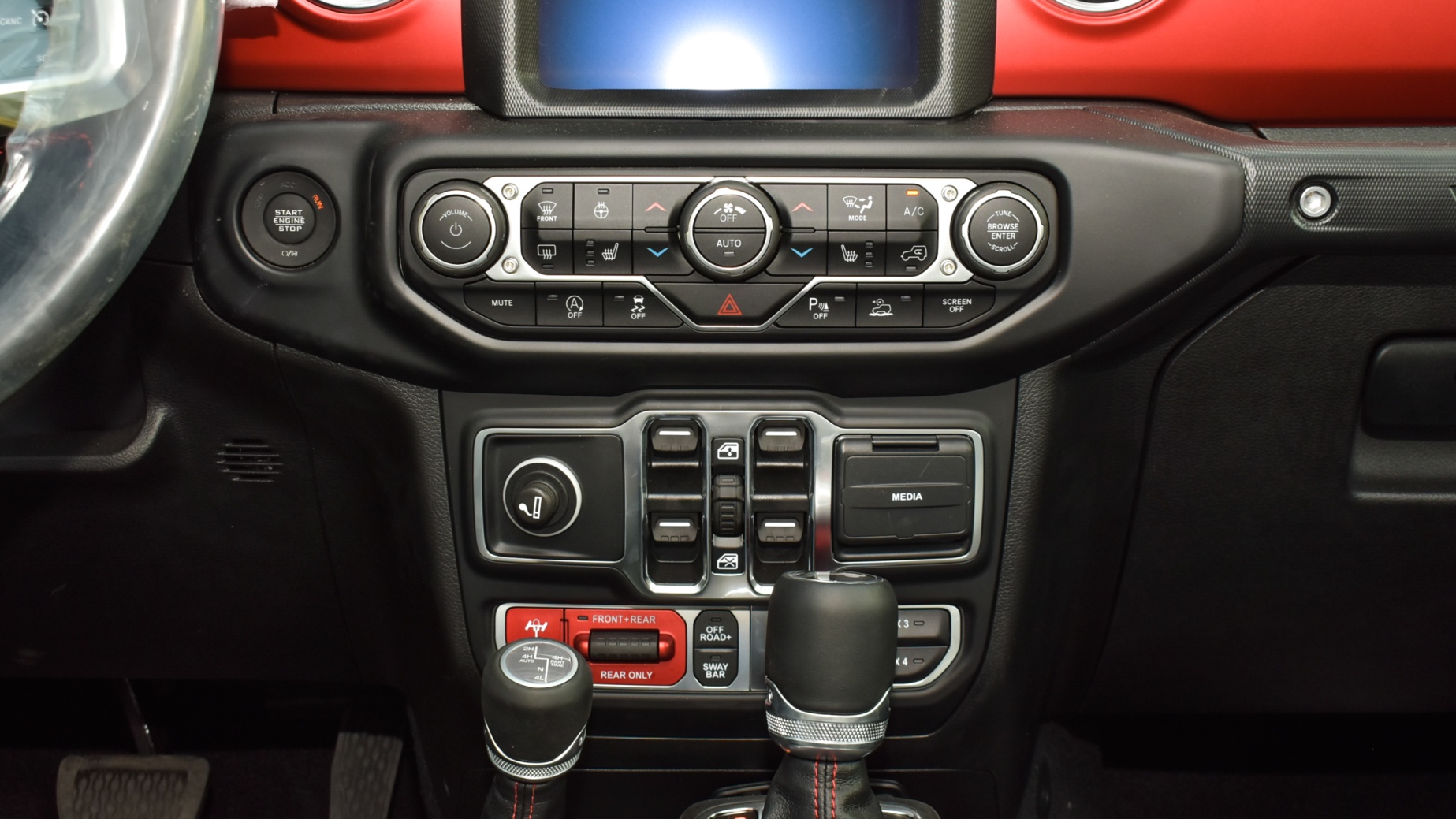 Jeep Wrangler interior