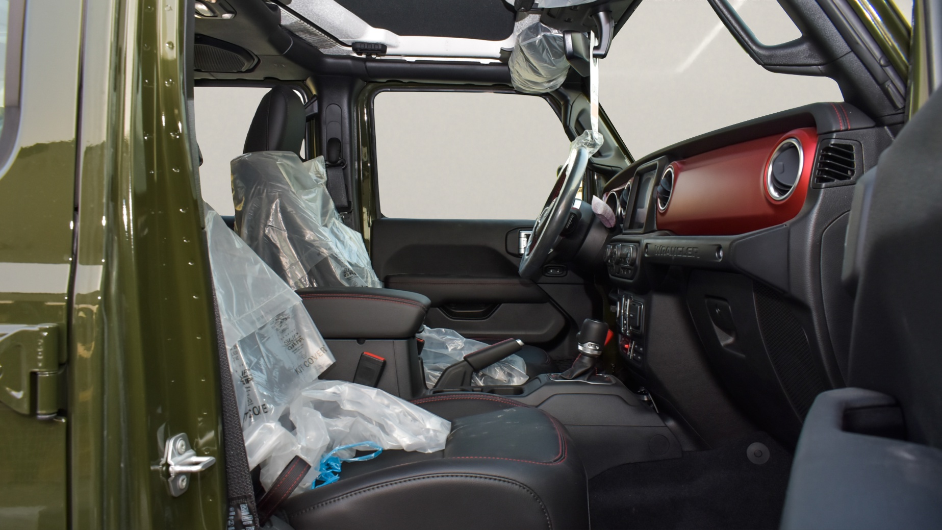 Jeep Wrangler for sale interior