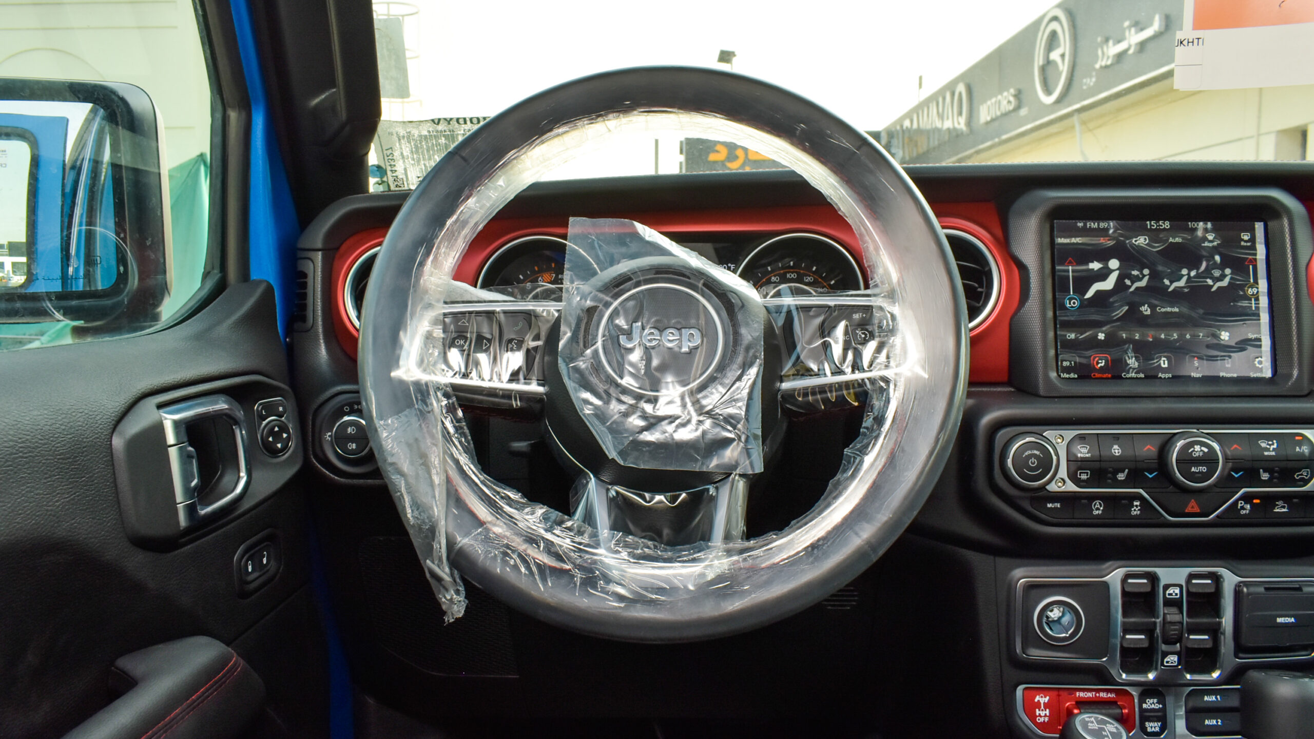 jeep wrangler interior