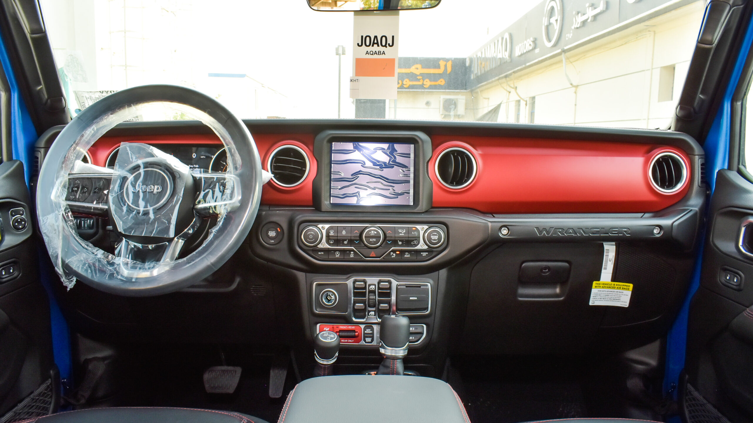 jeep wrangler interior