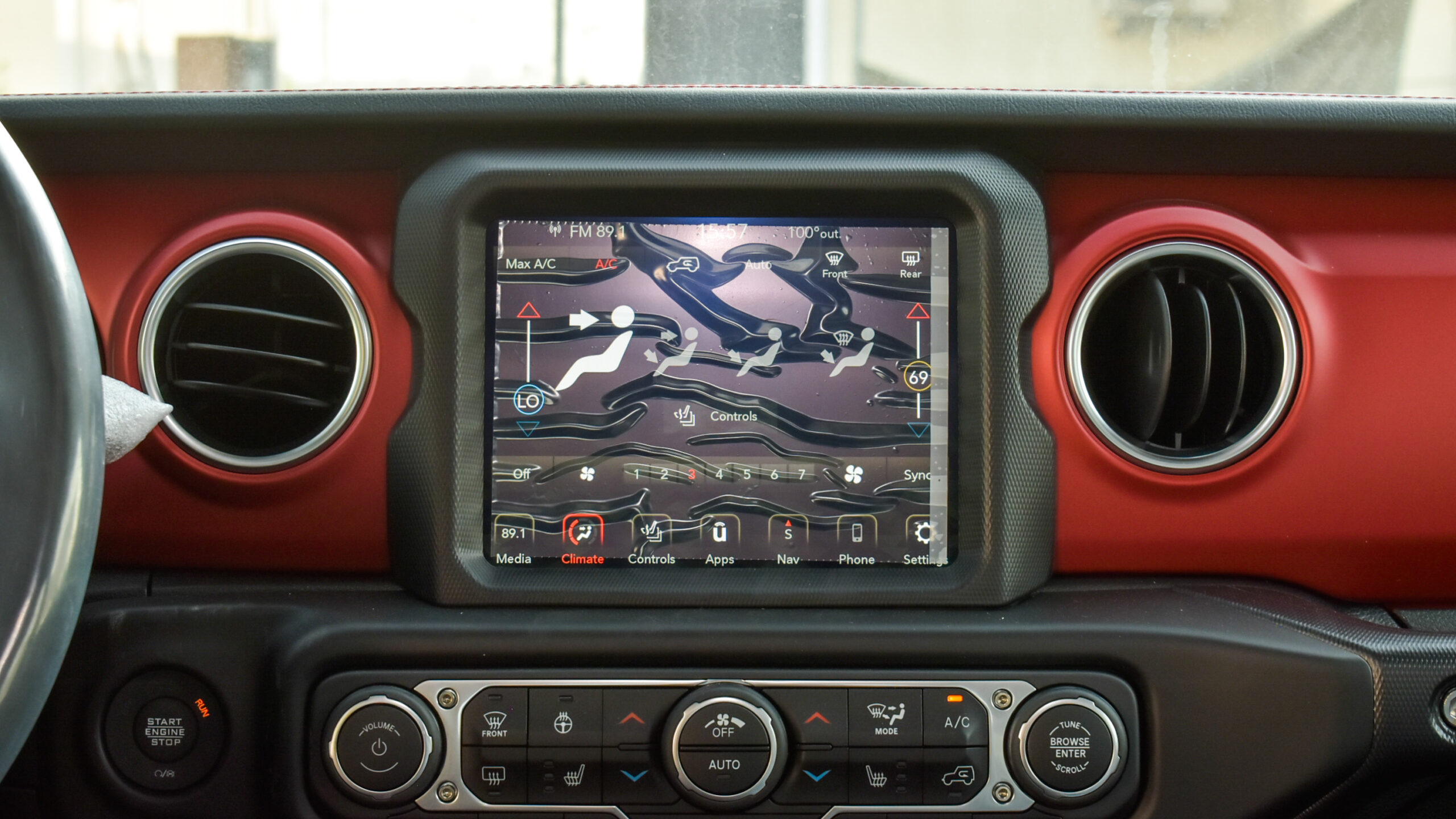 jeep wrangler interior