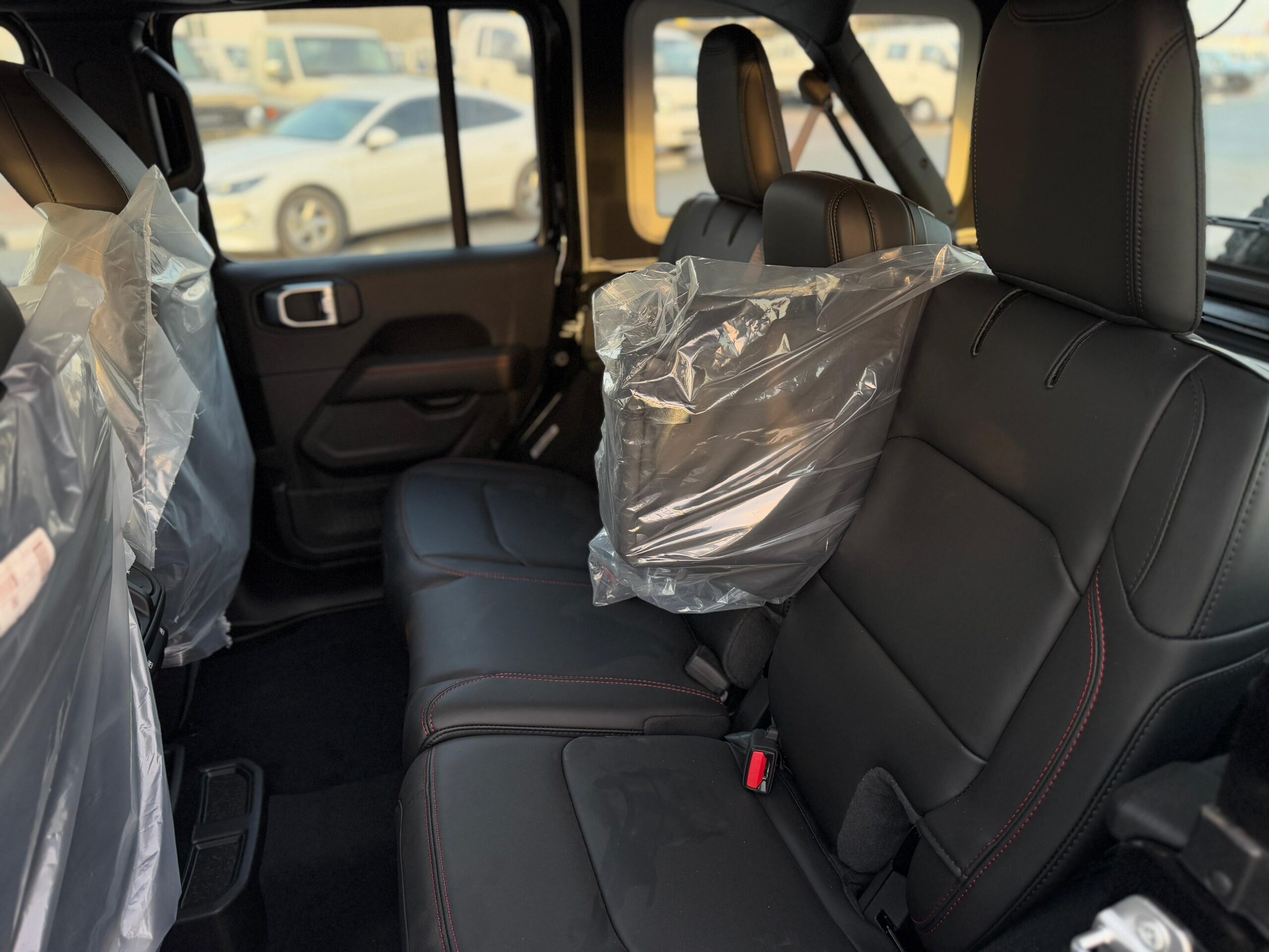 Jeep Wrangler with removable doors
