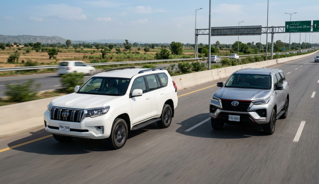 Toyota Prado GCC spec export from Dubai