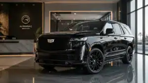 2026 Cadillac Escalade in Dubai — Al Rawnaq Motors showroom